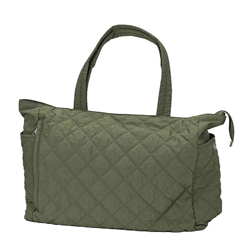 エツミ blanc カメラ トートバッグ ナチュラルな雰囲気の大きめキルティングトート L カーキ VE-3594