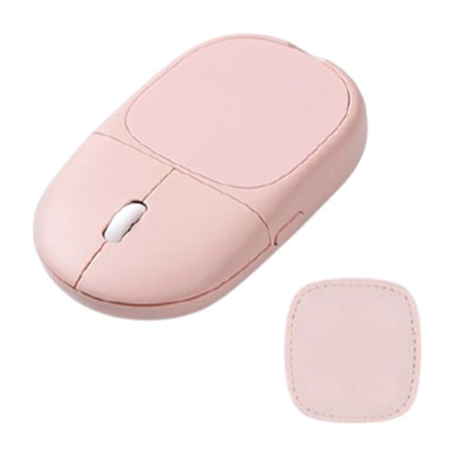 AJAX 磁石付き無音リモコンマウスmagnito ノートPC/タブレットにくっつく ピンク MAGMOSPK