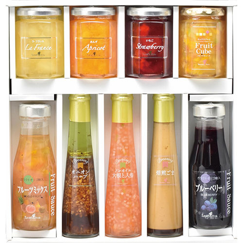 たかはたファーム バラエティセット【フルーツソース・ミックスジャム・ジャム・ドレッシング】 V6077560
