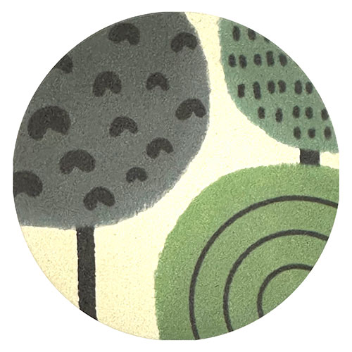 とさ通信 驚異の吸水力 ヴェリコットコースター アップサイクル品(リサイクル素材) もり VK-009