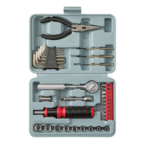 ホリデーツールセット 35-352 【ビットドライバー・エクステンションバー・ソケット ほか】 K60412314