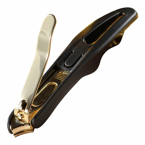 【10個セット】 職人の技ケース付カーブ爪切り 爪をカットしやすい斜め刃テコ型 SP-31859X10