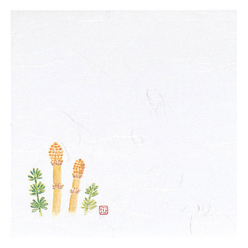 【100枚入×5セット】 ヤマコー 用美 業務用 4寸雲竜敷紙 つくし yamaco64408X5