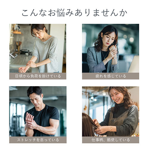 SaiEL リストキュア EMS・加圧・温熱・近赤外線 手首をもっと軽やかに 頑張る自分...