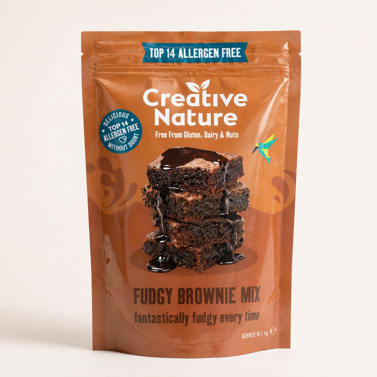 Mix Powder - Fudgy Brownie Mix ブラウニーミックス【14アレルゲンフリー】【グルテンフリー】【ヴィーガン】