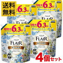 【送料無料 4個セット】フレアフレグランス デカラクサイズ フラワーハーモニー 6.3倍 2400ml 詰め替え 柔軟剤 大容量【まとめ買い】