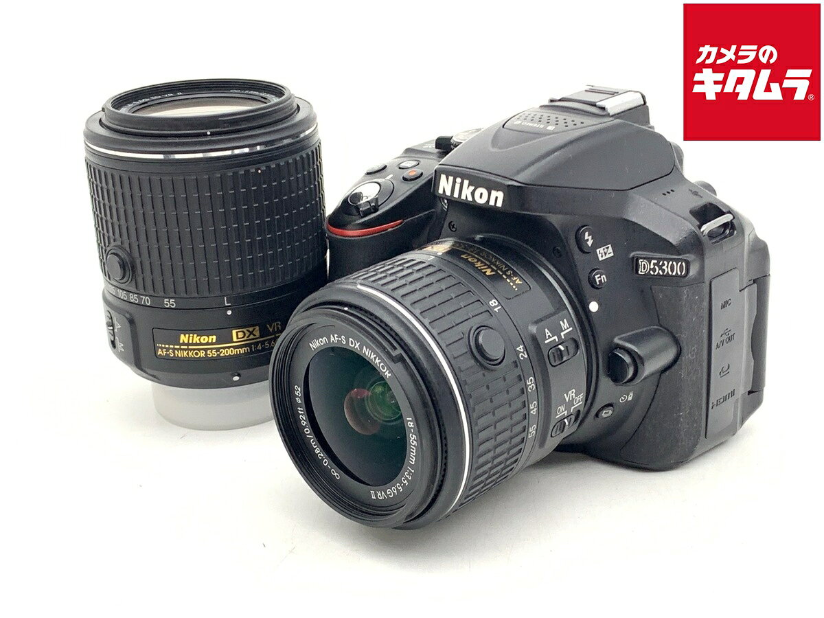 楽天市場】ニコン d5300 ダブルズームキット2 レッドの通販