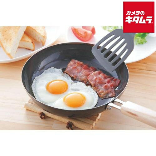 サミット工業 #700010 鉄のフライパン 22cm ガス火専用