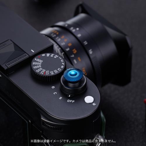 Akuser SRB3000-B 12mm ソフトレリーズボタン シャッターボタン ロイヤルブルー カ...
