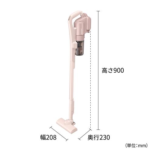 シャープ コードレス スティック 掃除機 EC-PT2-P アッシュピンク サイクロン式 RA...