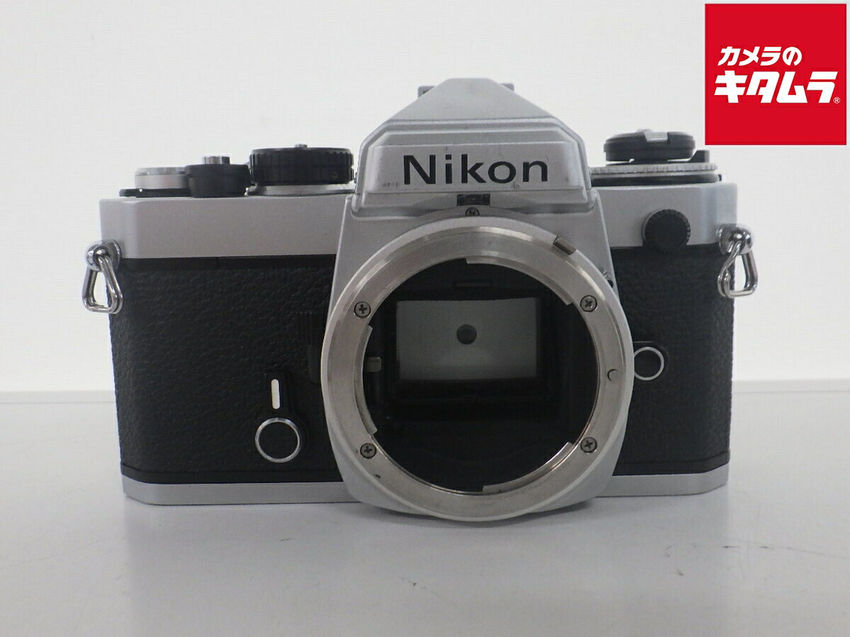 【中古】 【並品】 ニコン FE ボディ シルバー 【フィルムカメラ】