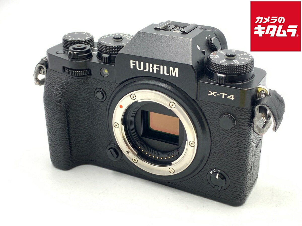 樂天商城 - 【中古】 【並品】 フジフイルム X-T4 ボディ ブラック 【ミラーレス一眼】 【6ヶ月保証】