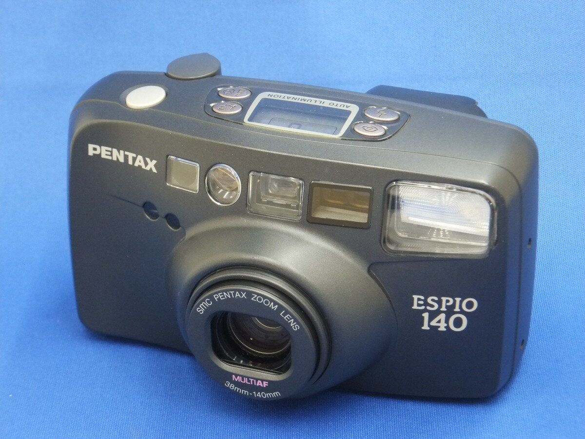 【中古】 【難あり品】 ペンタックス（PENTAX）ESPIO 140 ブラック 【フィルムカメラ】