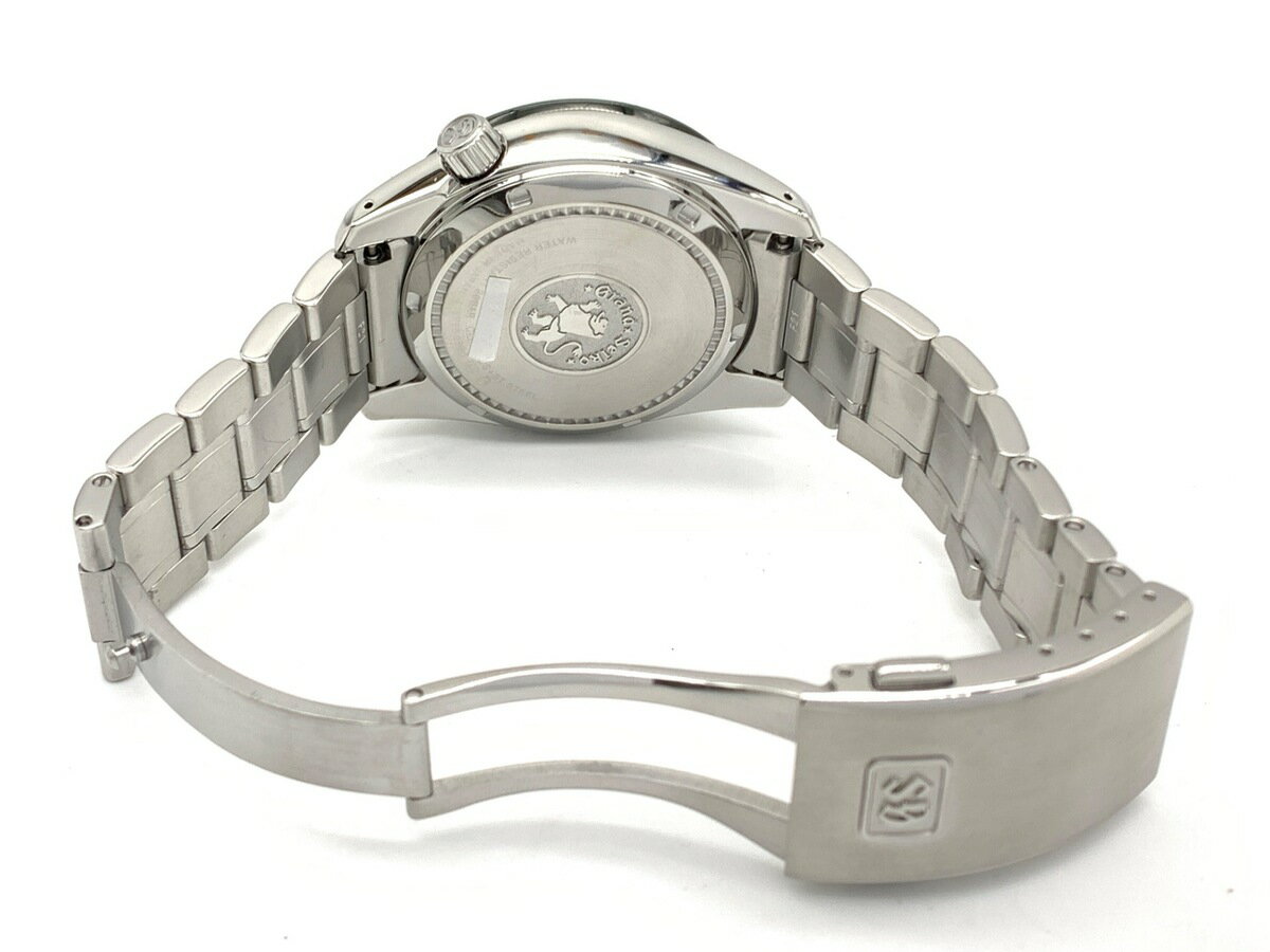 【中古】 【良品】 グランドセイコー スプリングドライブ GMT グリーン SBGE257/9R66-0BB0 ステンレススティール/セラミック 【1年保証】