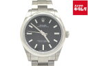 【中古】 【美品】 ロレックス(ROLEX) オイスターパーペチュアル 31 ブラック 277200 ステンレス OB 【1年保証】