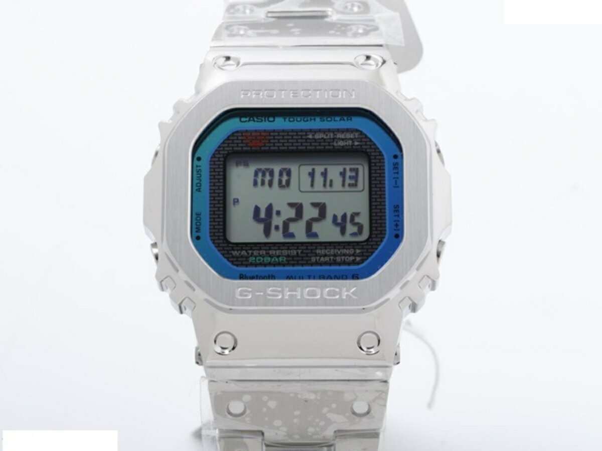 楽天カメラのキタムラ【中古】 【美品】 カシオ G-SHOCK ブラック GMW-B5000PC-1JF ステンレススティール 【1年保証】