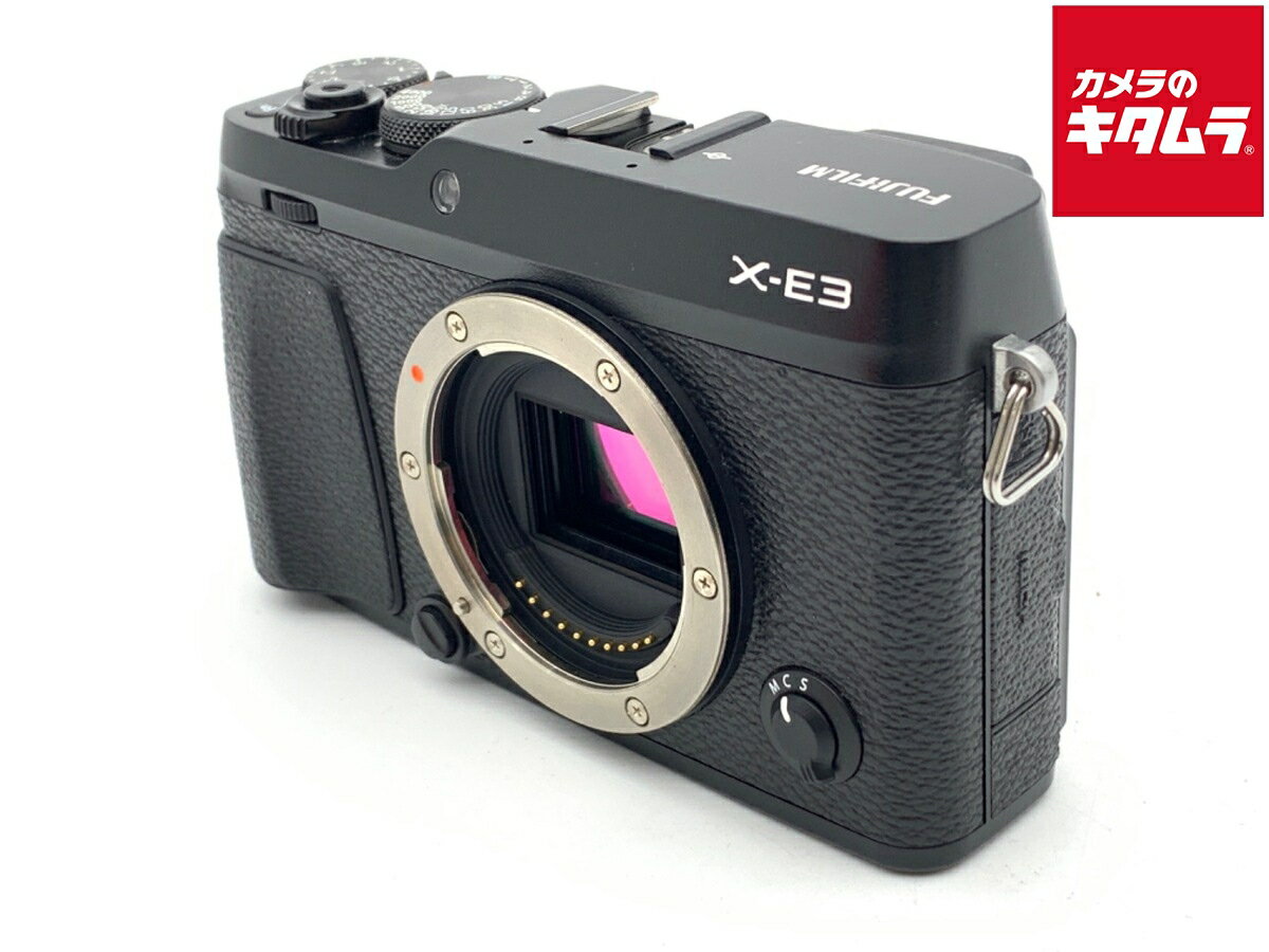 【中古】 【難あり品】 フジフイルム X-E3 ボディ ブラック 【ミラーレス一眼】