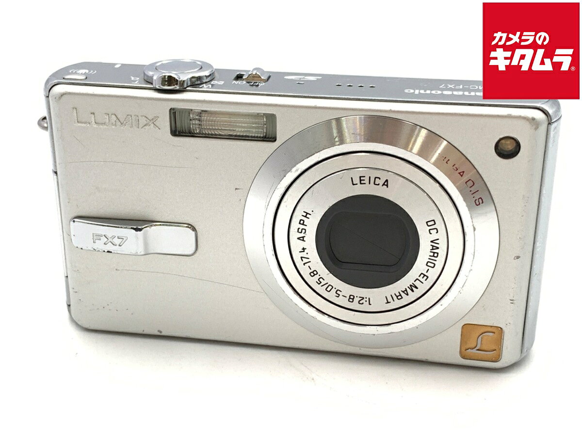 【中古】 【難あり品】 パナソニック DMC-FX7(シルバー) 【コンパクトデジタルカメラ】