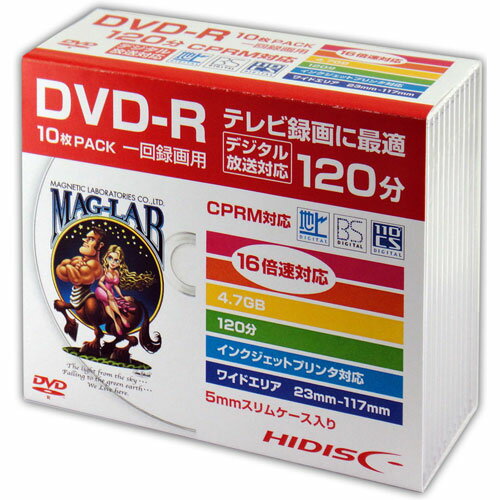 磁気研究所 HDDR12JCP10SC HD DVD-R10P DVD-R 