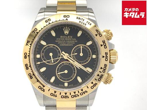 【中古】 【美品】 ロレックス(ROLEX) デイトナ ブラック 116503 ステンレス/イエローゴールド 【1年保証】 【中古】 【美品】 ロレックス(ROLEX) デイトナ ブラック 116503 ステンレス/イエローゴールド 【1年保証】