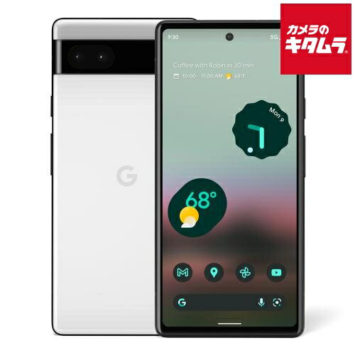 【中古:AB(良品)】 Google Pixel 6a 128GB Chalk(ホワイト系) SIMフリー 《納期約1週間》 【中古:AB(良品)】 Google Pixel 6a 128GB Chalk(ホワイト系) SIMフリー 《納期約1週間》