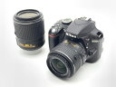 【中古】 【並品】 ニコン D3300 ダブルズームキット2 ブラック 【デジタル一眼レフ】(2)