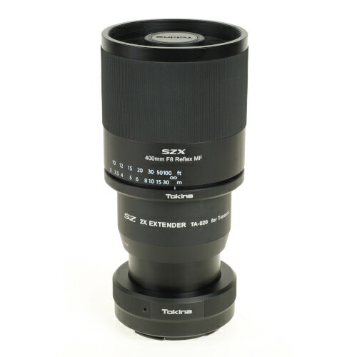 トキナー SZX 400mm F8 Reflex 2X エクステンダーKIT MF キヤノンEF-M用