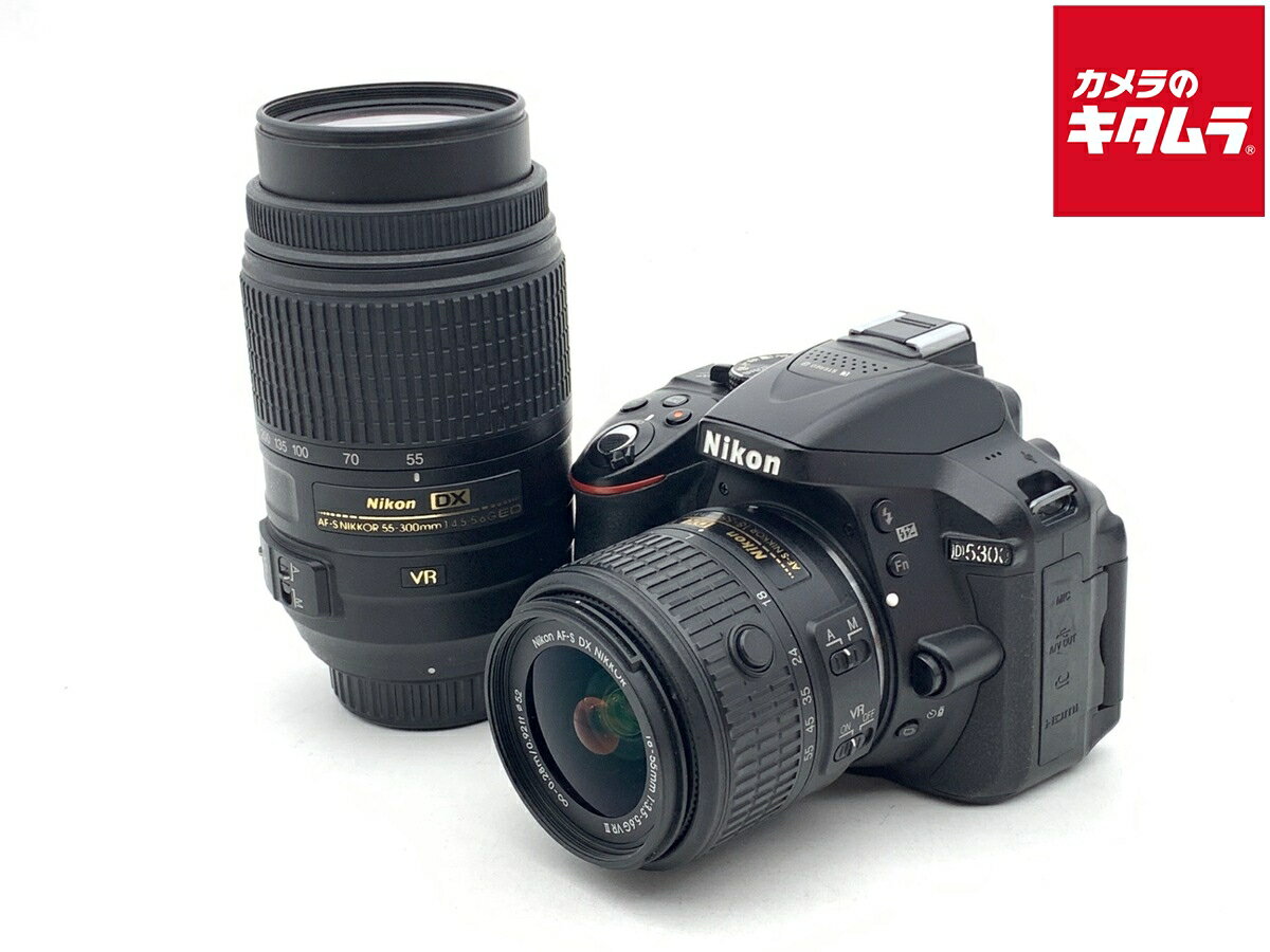 【 値下げ】  Nikon ニコン D5300 ダブルズームキット2 美品 Amazon | Nikon デジタル一眼レフカメラ D5300 ダブルズームキット2