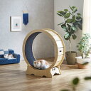 後藤家具物産 犬猫回転ホイール DC-WHEEL-NEWNA ナチュラル
