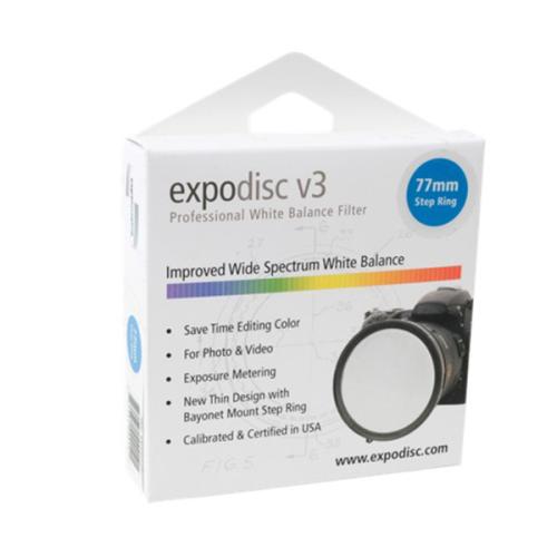 Expoimaging ExpoDisc V3 ホワイトバランスフィルター 77mm