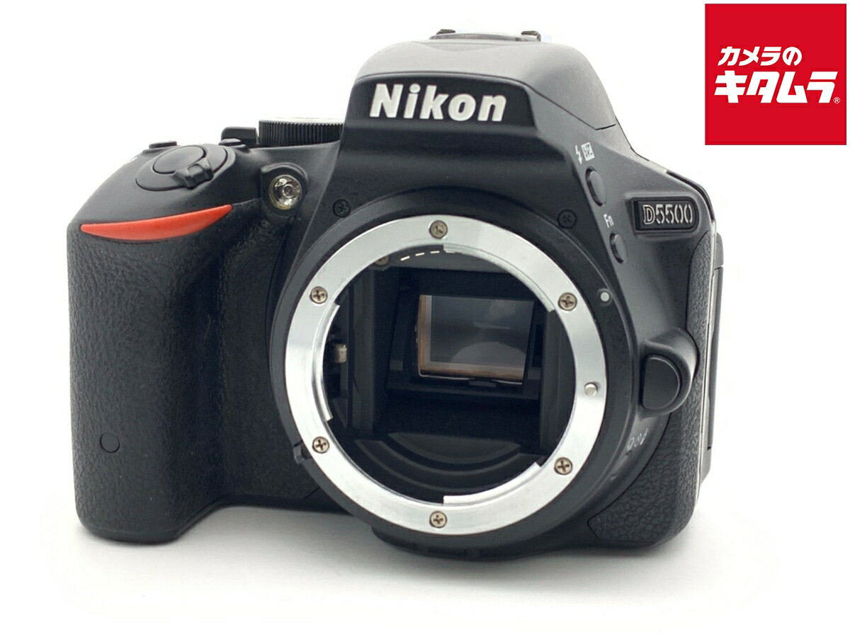 【中古】 【並品】 ニコン D5500 ボディ ブラック 【デジタル一眼レフ】