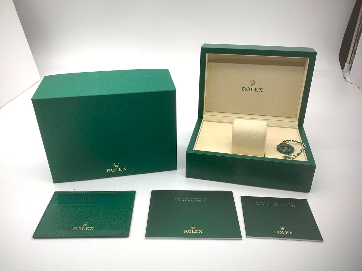 ����š� �ڿ���Ʊ�͡� ����å���(ROLEX) GMT�ޥ�����II �֥�å� 126710BLRO ���ƥ�쥹 �֥롼/��åɥ٥��� JB �֥롼/��åɥ٥��� ��1ǯ�ݾڡ�