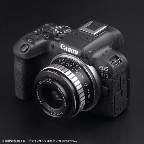 銘匠光学 TTArtisan 23mm f/1.4 C キヤノンRF用 ブラック×シルバー RFマウント ミラーレス MF 単焦点 レンズ 交換レンズ カメラレンズ 《納期約2－3週間》