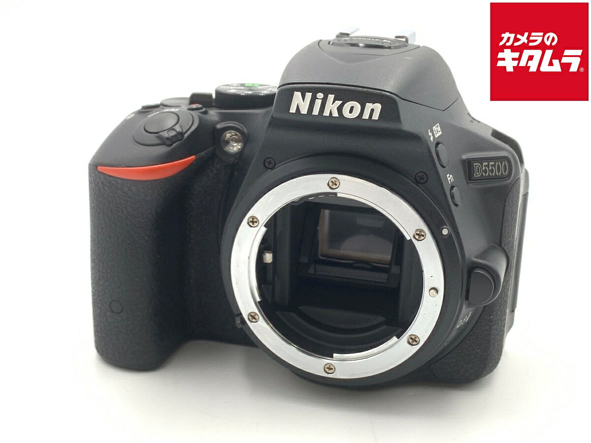 【中古】 【良品】 ニコン D5500 ボディ ブラック 【デジタル一眼レフ】