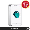 【中古】 【並品】 Apple iPhone 7 32GB シルバー SIMフリー 【90日保証】