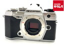 【中古】 【良品】 OM SYSTEM OM-5 ボディ シルバー 【ミラーレス一眼】 【6ヶ月保証】