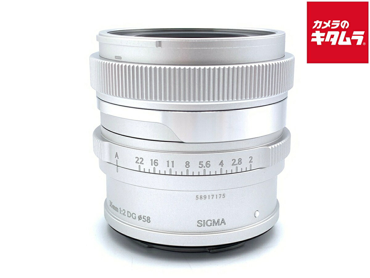 【中古】 【美品】 シグマ 35mm F2 DG Contemporary Lマウント用 シルバー 【交換レンズ】 【6ヶ月保証】