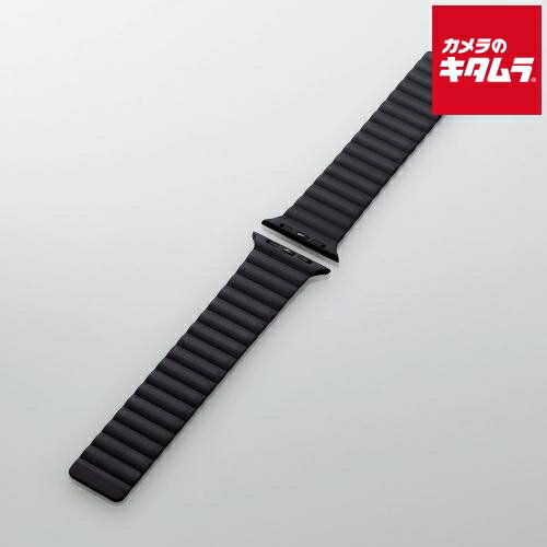 エレコム AW-45BDMAGBK バンド/マグネット/シリコン/ブラック(Apple Watch 49/45/44/42mm用) エレコム AW-45BDMAGBK バンド/マグネット/シリコン/ブラック(Apple Watch 49/45/44/42mm用)