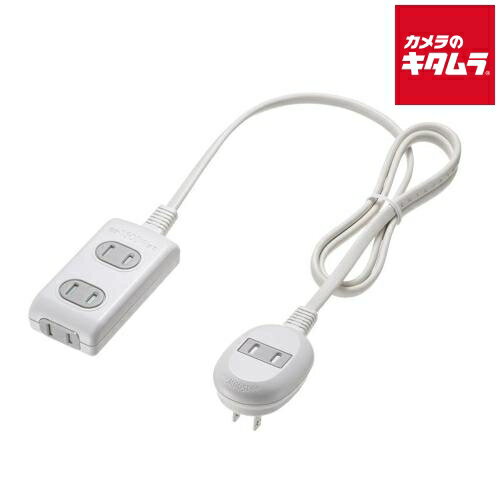 ~2 Holes - サンワサプライ TAP-B9-1K プラス1個口便利タップ（2P・3個口＋1個口・1m）