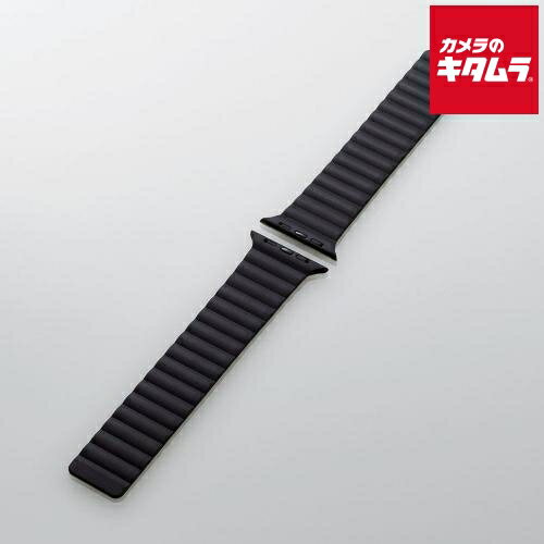 エレコム AW-45BDMAGBK2 バンド/マグネット/シリコン/ブラック×グリーン(Apple Watch 49/45/44/42mm用) エレコム AW-45BDMAGBK2 バンド/マグネット/シリコン/ブラック×グリーン(Apple Watch 49/45/44/42mm用)