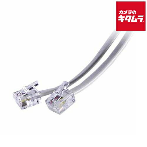 エイトワン テレホンコード ETL-1200W 6極4芯 ホワイト 20m エイトワン テレホンコード ETL-1200W 6極4芯 ホワイト 20m