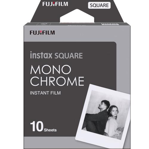 フジフイルム インスタントカラーフィルム instax SQUARE モノクローム 10枚入 《納期未定》