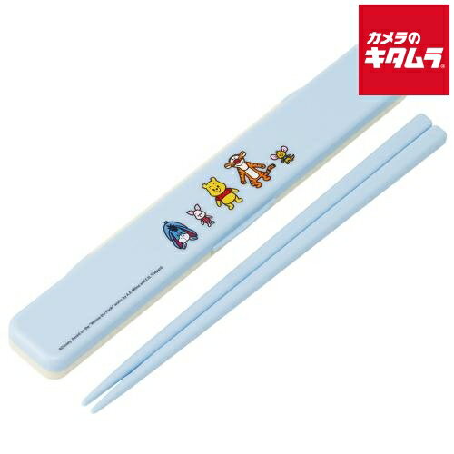 Chopsticks - スケーター ABC3-740923 18cm ケース付きはし箱セット くまのプーさん 《納期未定》