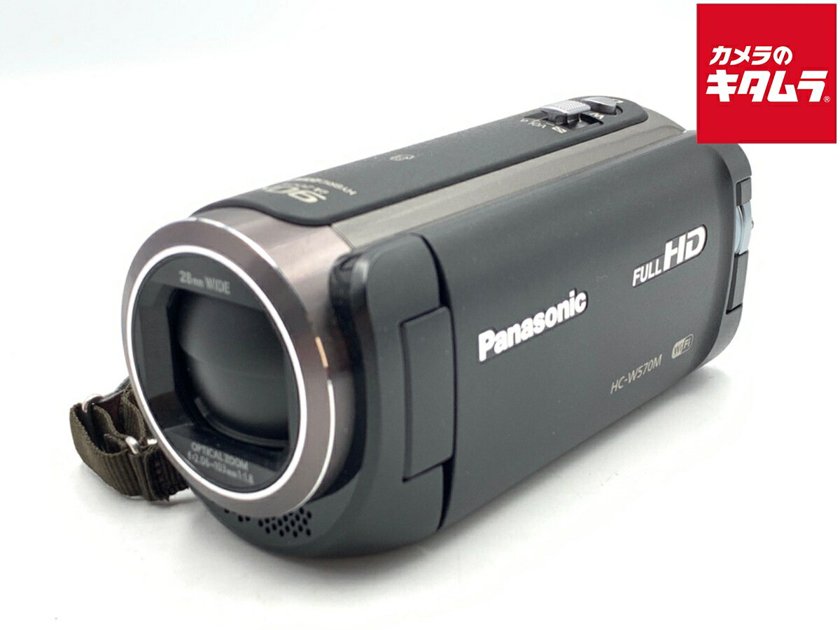 【中古】 【良品】 パナソニック デジタルハイビジョンビデオカメラ HC-W570M-K ブラック 【デジタルビデオカメラ】