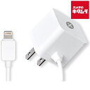日本トラストテクノロジー DCA324E-W Mini AC Charger with Lightning connector ホワイト 《納期未定》