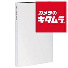 セキセイ KP-80P-70 フォトアルバム 高透明 KGサイズ 80枚収納 W ホワイト