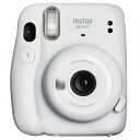 フジフイルム インスタントカメラ instax mini 11 「チェキ」アイスホワイト