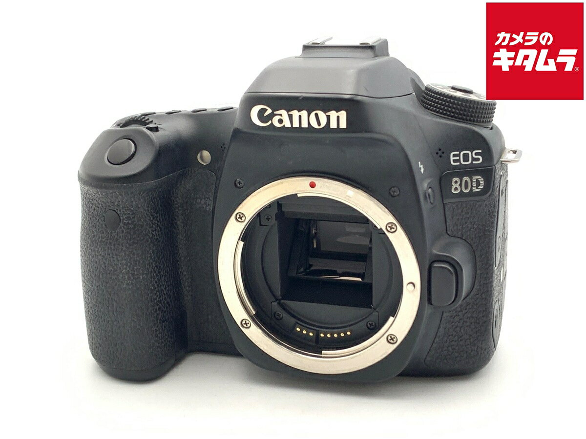 【中古】 【並品】 キヤノン EOS 80D ボディ 【デジタル一眼レフ】 【6ヶ月保証】