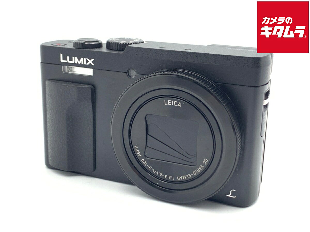 コンパクトデジタルカメラ LUMIX DC-TZ90 ブラック レンズカバー付 dc