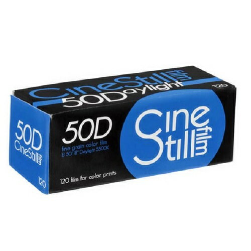 サンアイ Cinestill 50D カラーネガフィルム 120サイズ CS5001 《納期未定》